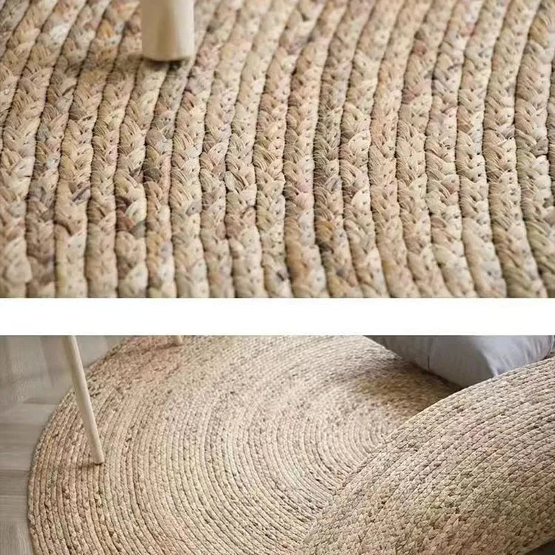 Hand-woven Round Rug