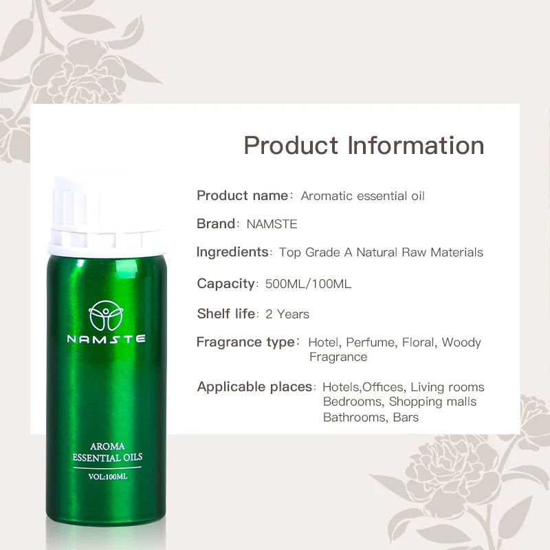 300ML Essential Oil For Aroma Diffusers