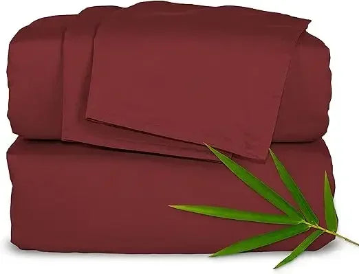 100% Organic Viscose Derived from Bamboo Bed Sheet Set