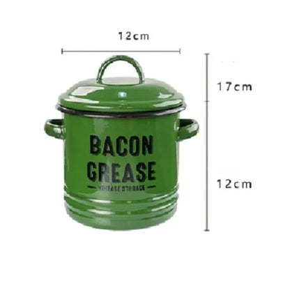 Ceramic Bacon Grease Container