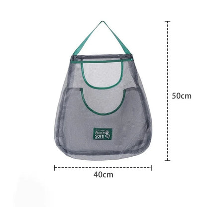 1PC Reusable Kitchen Hanging Mesh Bag