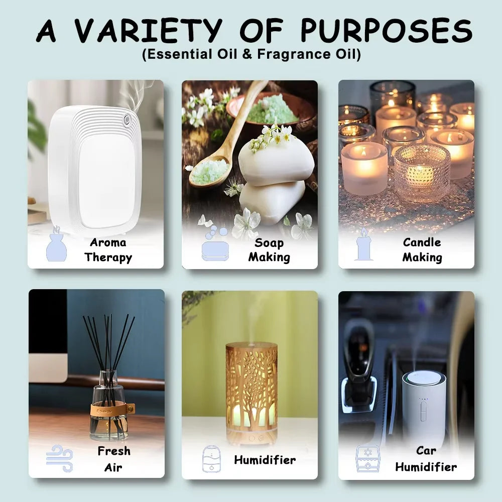 300ML Essential Oil For Aroma Diffusers