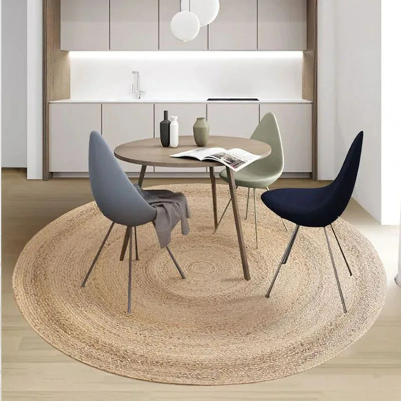 Hand-woven Round Rug