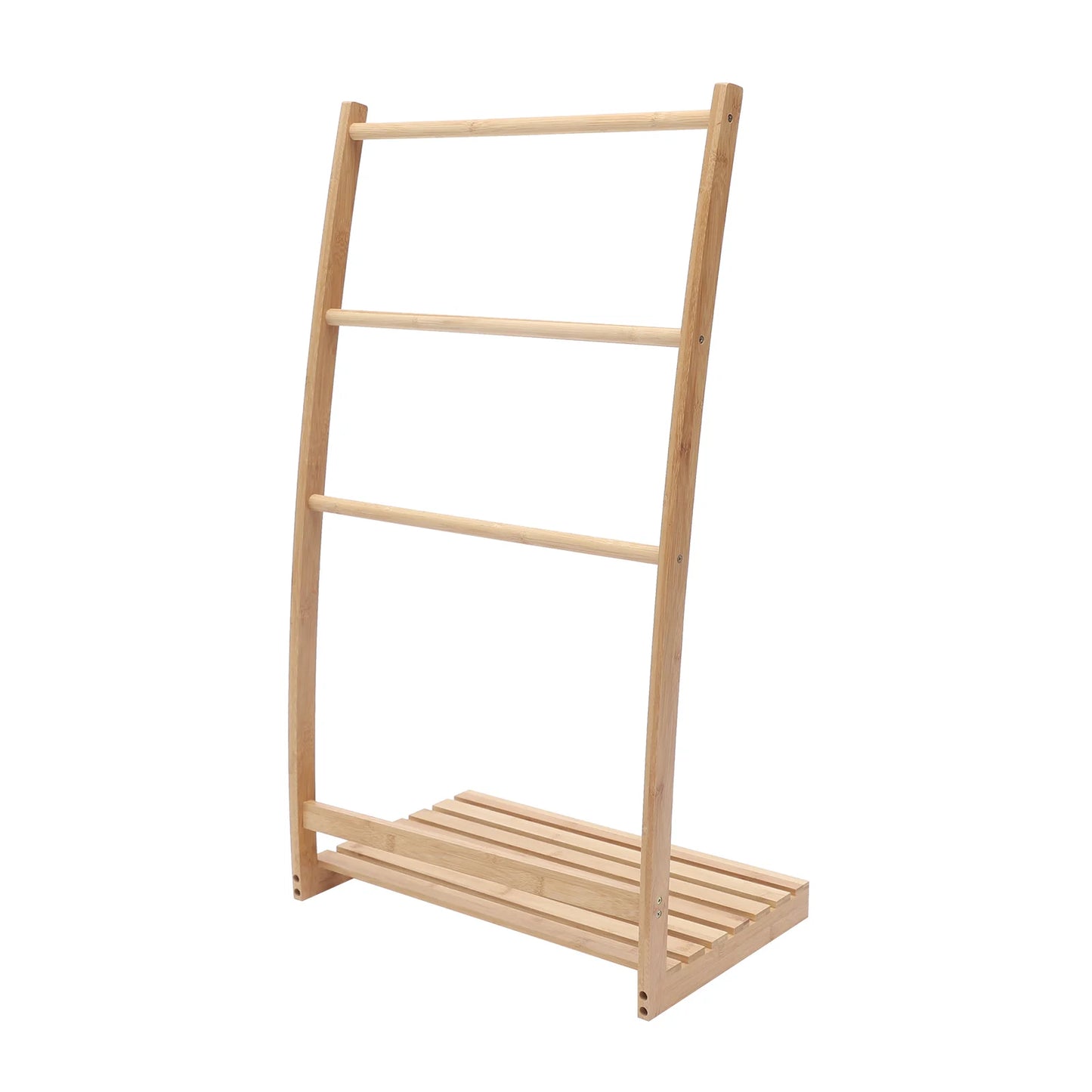 3 Tier Bamboo Freestanding Towel Rack