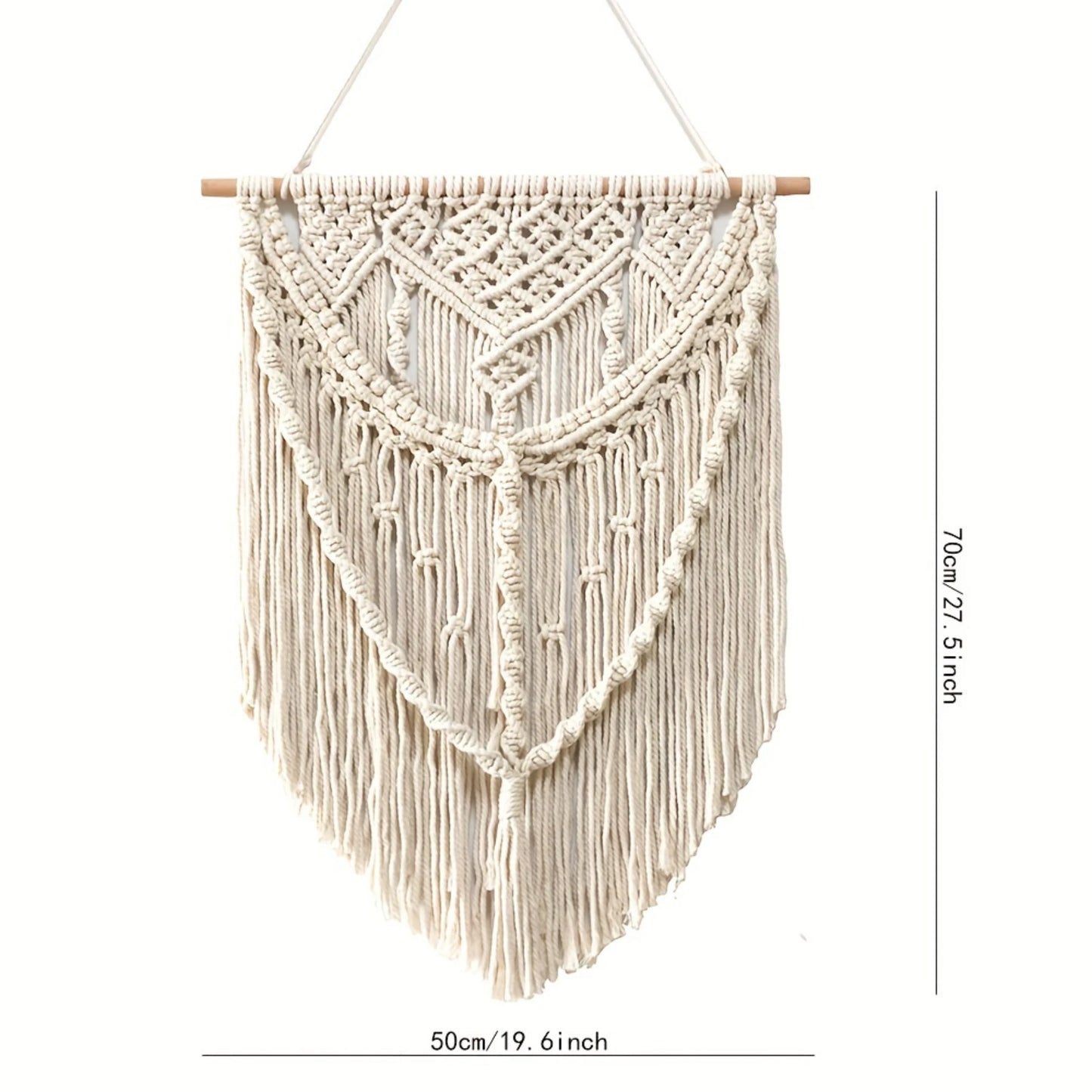 Handwoven Macrame Wall Hanging