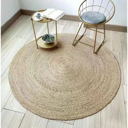 Hand-woven Round Rug