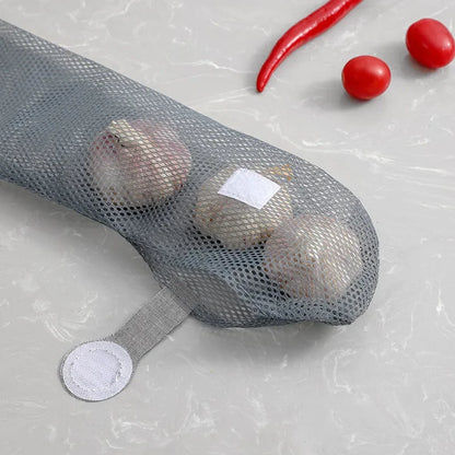 1PC Reusable Kitchen Hanging Mesh Bag
