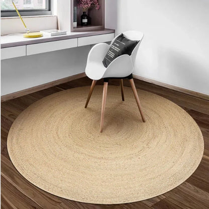 Hand-woven Round Rug