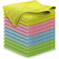 12Pcs (16x16 inch) Microfiber Cleaning Cloth