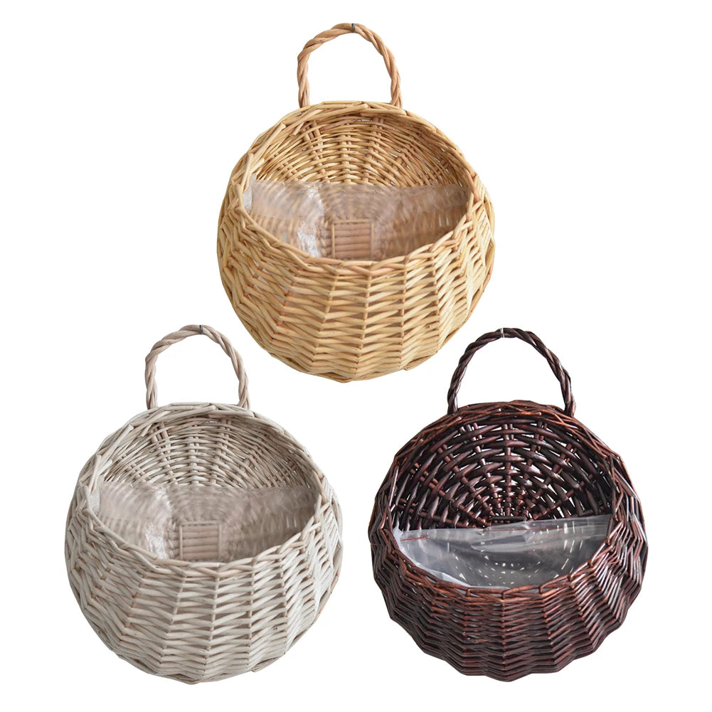 Hanging Wicker Baskets