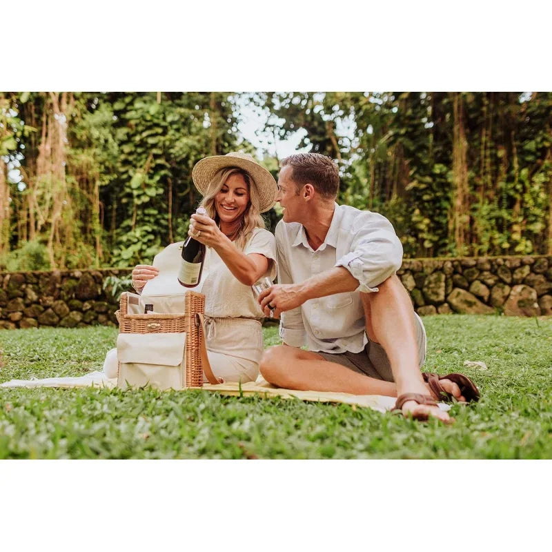 Wine and Cheese Picnic Basket
