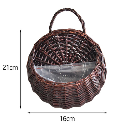 Hanging Wicker Baskets