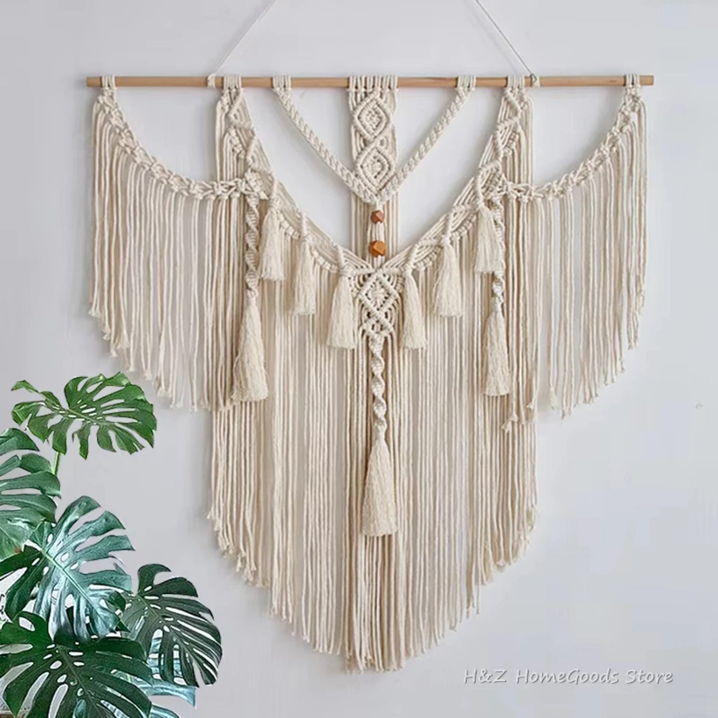 Macrame Wall Hanging Tapestry With Tassels