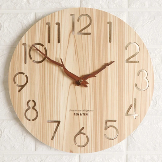 Wooden Wall Clock