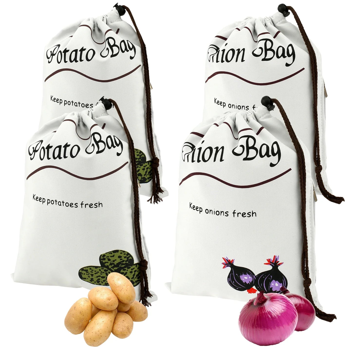 Potato Onion Storage Bag