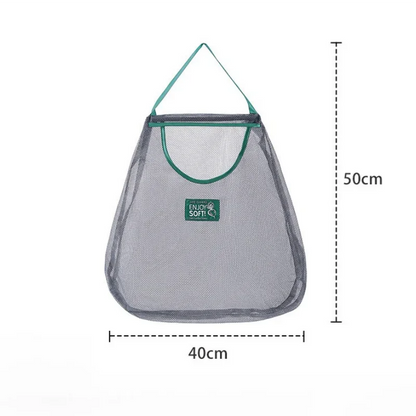 1PC Reusable Kitchen Hanging Mesh Bag