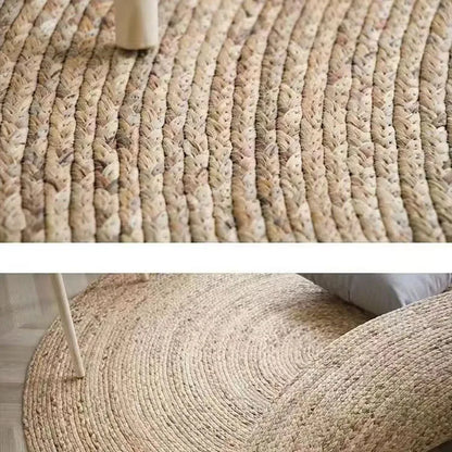 Hand-woven Round Rug