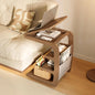 Small 4-Tier End Table with Storage Bag